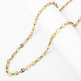 Big Daddy 8MM Gold Mariner Link Chain