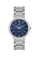 BEVERLY HILLS POLO CLUB Women’s Stainless Blue Dial Diamond Watch – BP3568X.390