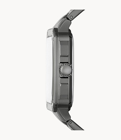 Fossil Multifunction Gunmetal Stainless Steel Men's Watch BQ2657 - Big Daddy Watches #2