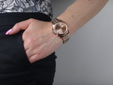 Michael Kors Lexington Chronograph Rose Gold Ladies Watch MK5569