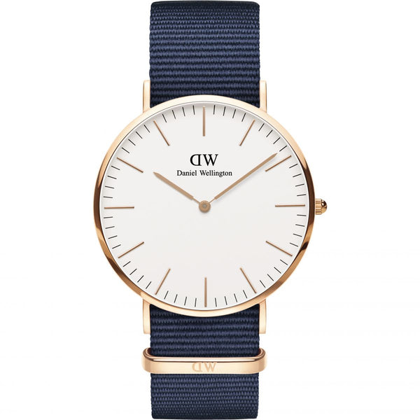 Daniel Wellington White Classic Bayswater 40mm Men's Gold Watch DW00100275 - Big Daddy Watches