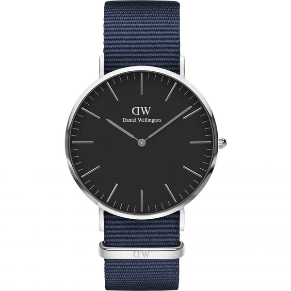 Daniel Wellington Bayswater 40mm Men's Silver Watch - Big Daddy Watches