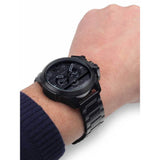 Diesel Ironside Chronograph Black Dial Black Ion-plated Men's Watch DZ4362