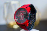 Diesel Mega Chief Red Watch DZ4526