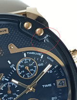 Diesel Big Daddy Gold Men's Watch DZ7333 (DEFECT)