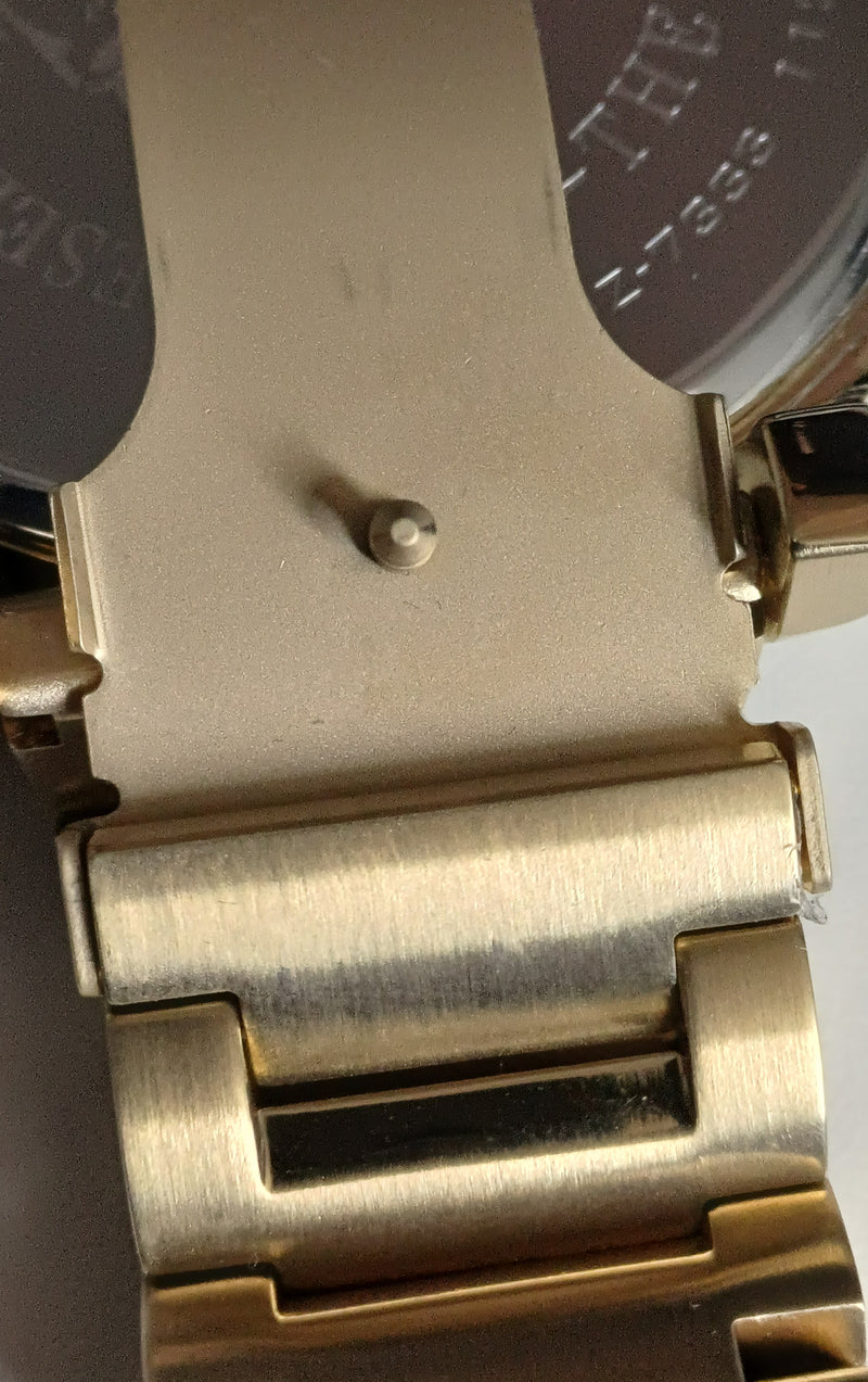 Diesel Big Daddy Gold Men's Watch DZ7333 (DEFECT)