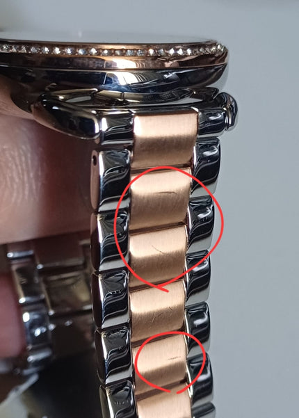 Fossil Tailor Two-Tone Stainless Steel Women's Watch ES4396 (Defect)