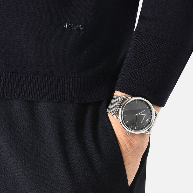 Emporio Armani Steel Mesh Bracelet Men's Watch AR11069