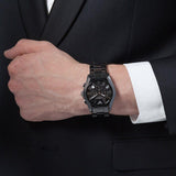 Emporio Armani Chronograph Black Dial Black Ceramic Men's Watch AR1400