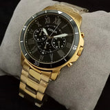 Fossil Grant Sport Chronograph Black Dial Men's Watch FS5267