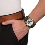 Fossil Coachman Chronograph White Dial Men's Watch CH2890
