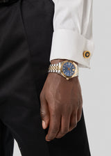 Versace Hellenyium Two-Tone Blue Dial Men's Watch VEVK00520 - Big Daddy Watches #4