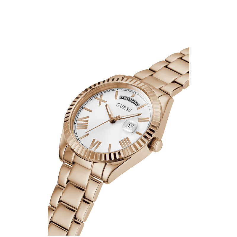 Guess Luna Rose Gold White Dial Women's Watch GW0308L3