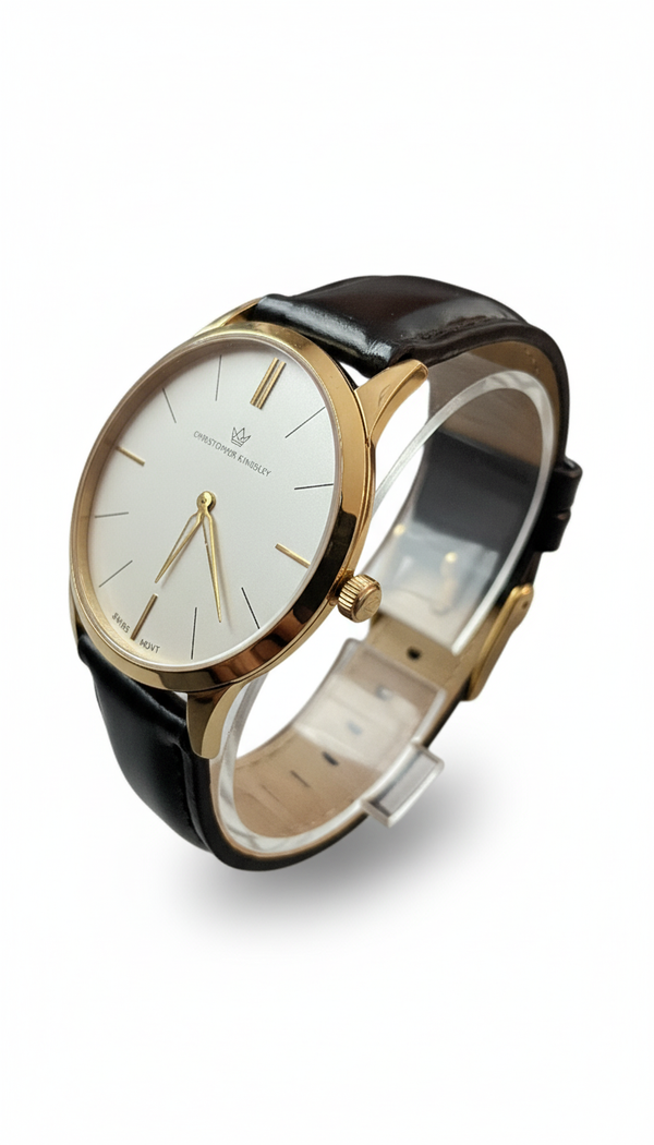 Christopher Kingsley Gold Men's Watch - 00000