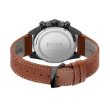 Hugo Boss Pilot Edition Brown Leather Men's Watch 1513851 - Big Daddy Watches #3