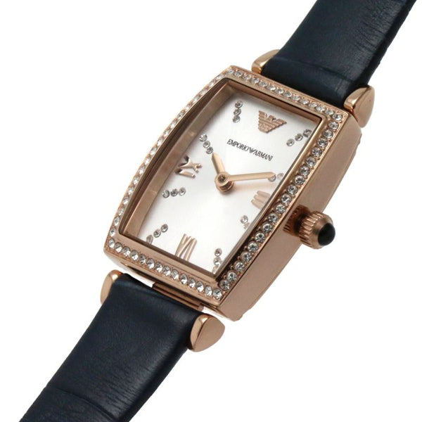 Emporio Armani Gianni T-Bar Navy Strap Women's Watch AR11469 - Big Daddy Watches #2