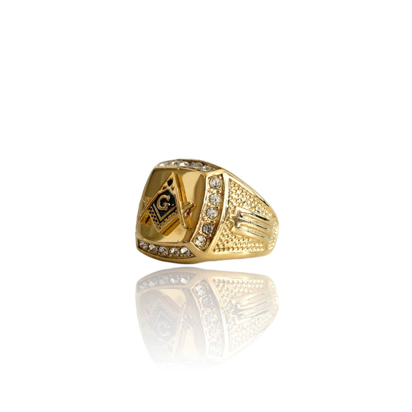 Big Daddy Masonic Gold Ring