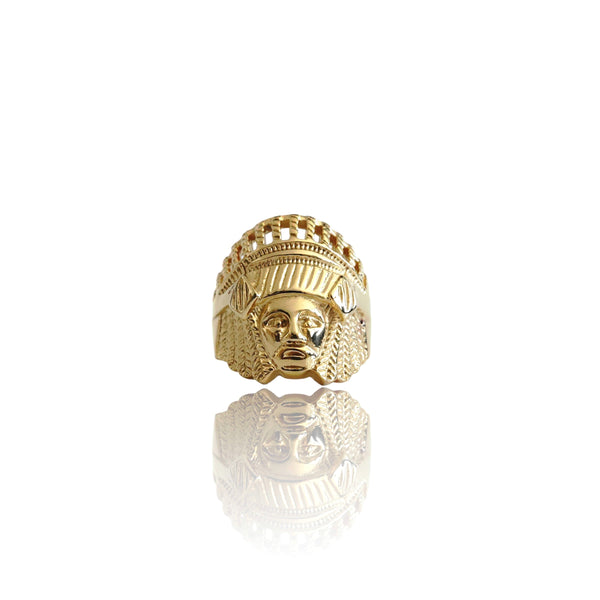 Big Daddy Retro Tibetan Gold Ring