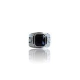 Big Daddy Onyx Silver Ring