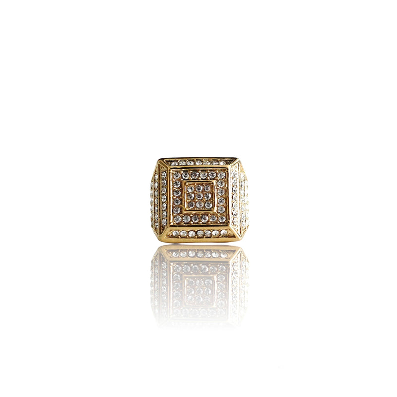 Big Daddy Royal Iced Gold Ring