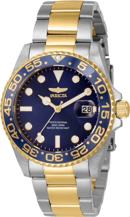 Invicta Pro Diver Quartz Blue Dial Watch 33260