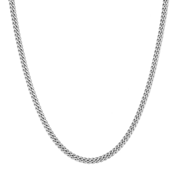 Big Daddy 5mm Miami Cuban Link Silver Chain