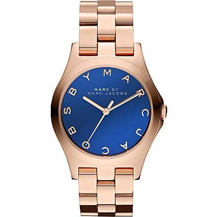 Marc By Marc Jacobs Henry Blue women's stainless steel watch MBM3213 - Big Daddy Watches #3