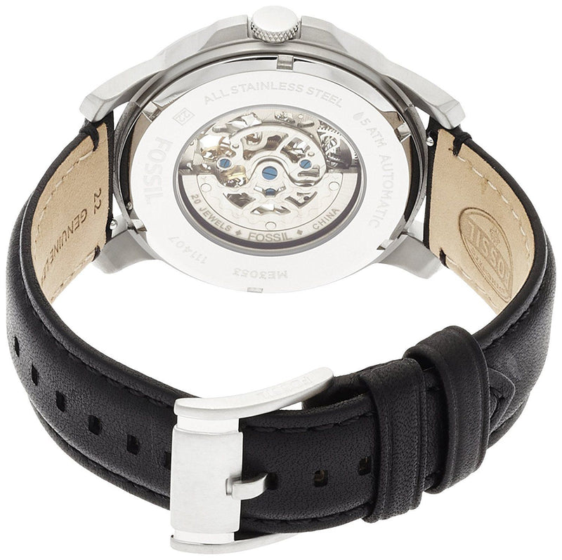 Fossil Grant Automatic Self Wind Skeleton Dial Men's Watch ME3053