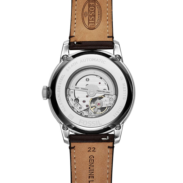 Fossil Townsman Blue Satin Dial Men's Automatic Watch ME3110