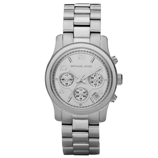 Michael Kors Chronograph White Mother of Pearl Ladies Watch MK5304