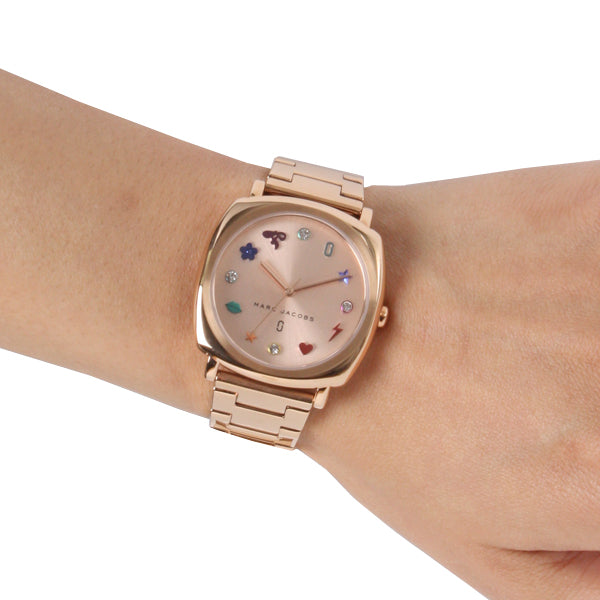 Marc Jacobs Mandy Rose Gold-tone Dial Men's Watch MJ3550
