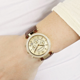 Michael Kors Parker Chronograph Gold Dial Ladies Watch MK2249