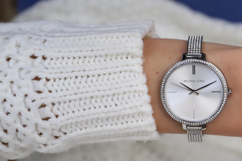 Michael Kors Jaryn Silver Dial Ladies Watch MK3783