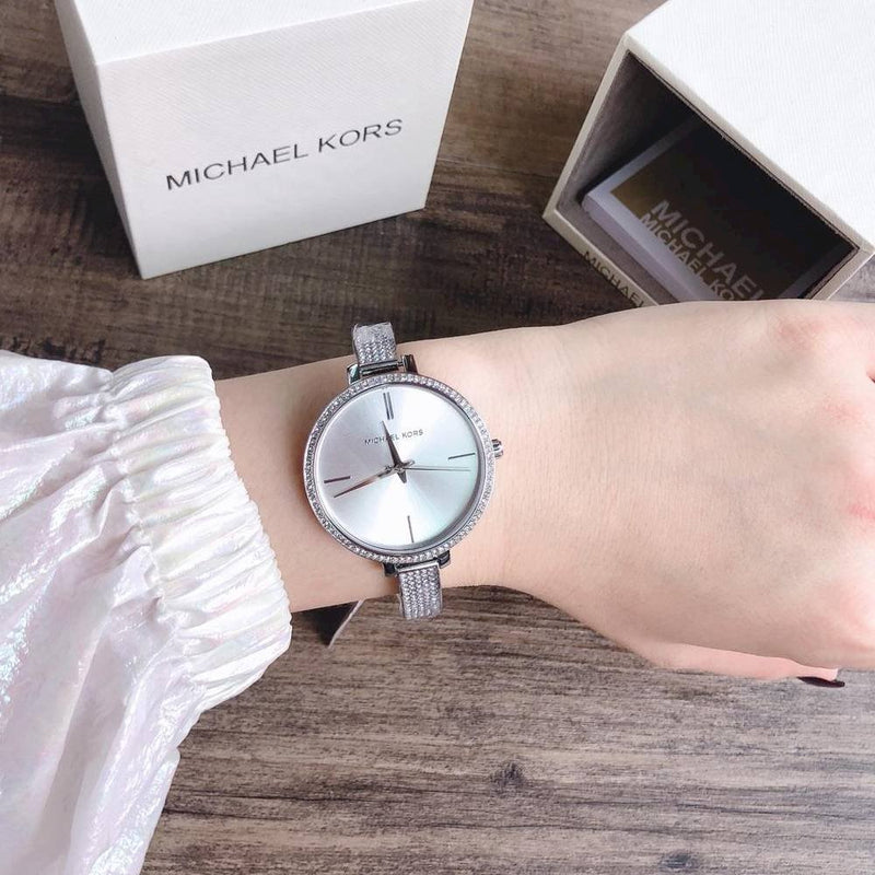 Michael Kors Jaryn Silver Dial Ladies Watch MK3783