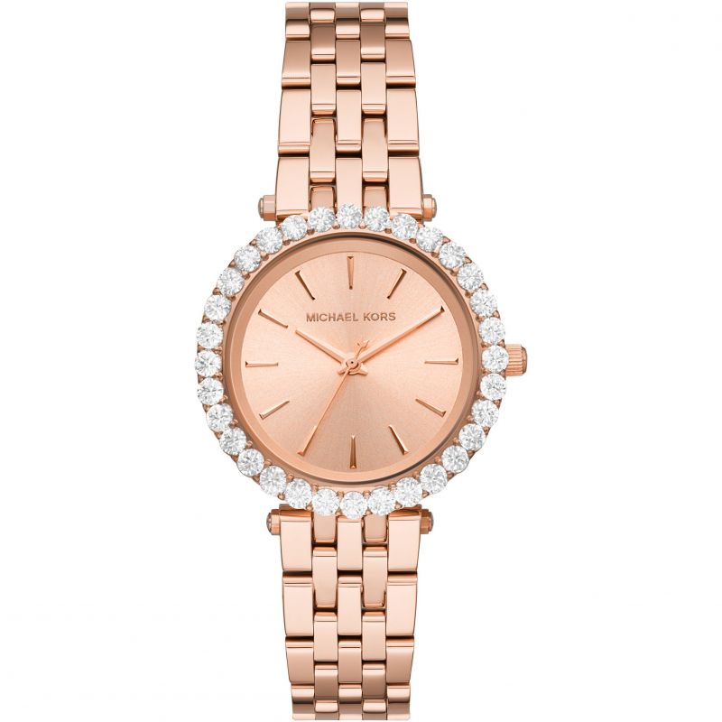 Michael Kors Darci Pavé Rose Gold Ladies Watch MK4514