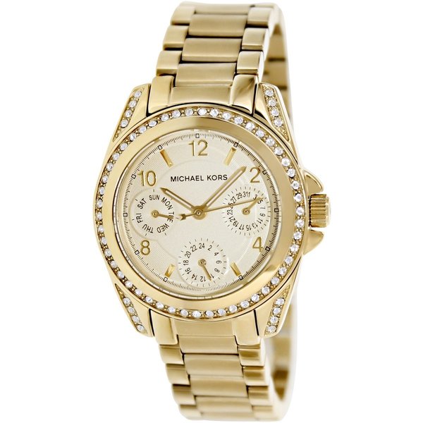 Michael Kors Dylan Chronograph Gold Ladies Watch MK5623