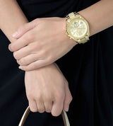 Michael Kors Bradshaw Chronograph Gold-Tone Watch MK5722