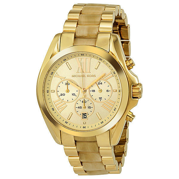 Michael Kors Bradshaw Chronograph Gold-Tone Watch MK5722