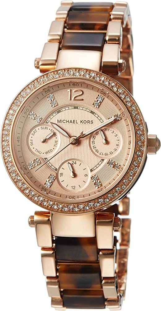 Michael Kors Multi-Function Rose Dial Ladies Watch MK5841