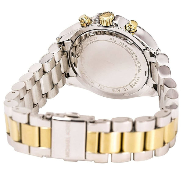 Michael Kors Bradshaw Chronograph Two Tone Women's Watch MK5974