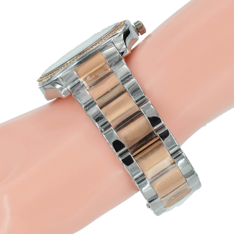 Michael Kors Bryn Two-Tone Glitz Stainless Steel Ladies Watch MK6136