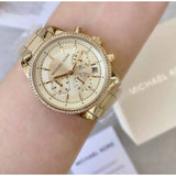 Michael Kors Ritz Chronograph Gold Tone Women's Watch MK6597