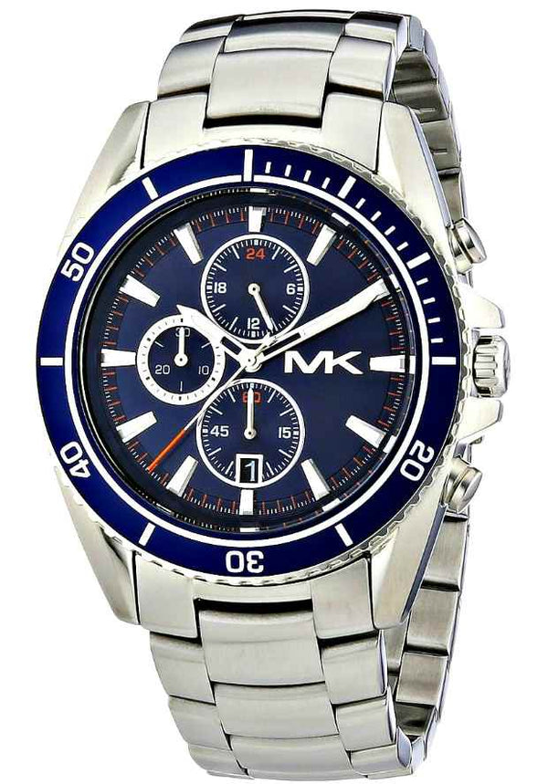 Michael Kors JetMaster Chronograph Blue Dial Men's Watch MK8354