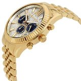 Michael Kors Lexington Chrono Diamond All Gold Men's Watch MK8494