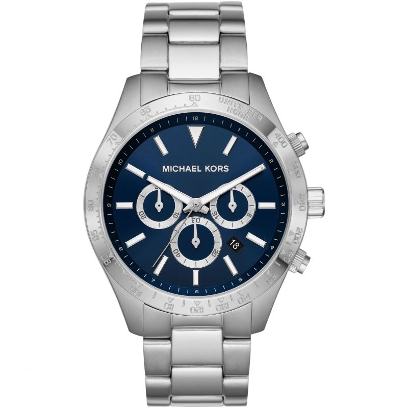 Michael Kors Oversized Layton Blue Dial Men's Watch MK8781