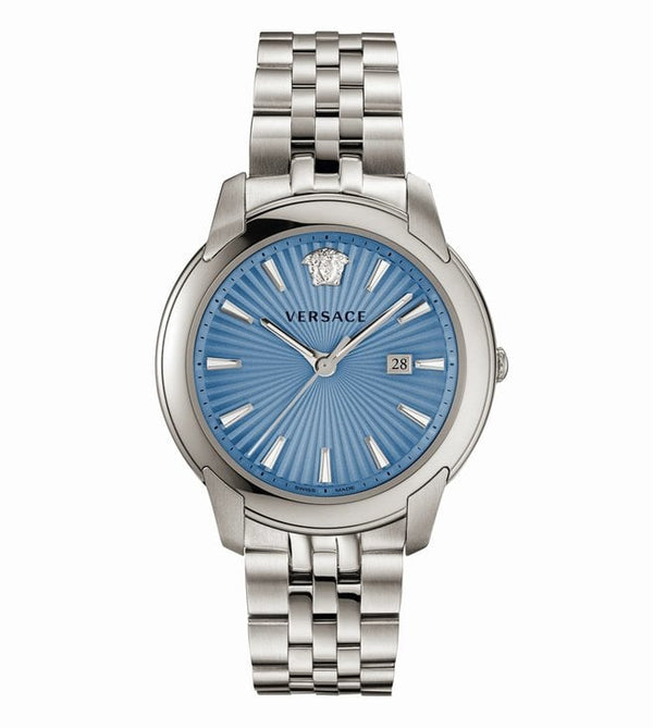 Versace V-Urban Light Blue Dial Men's Watch  VELQ00419 - Big Daddy Watches