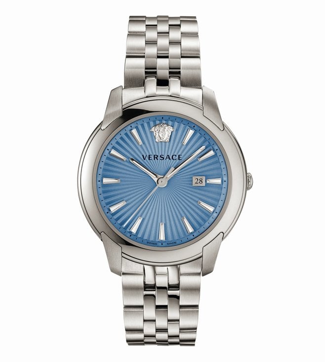 Versace V-Urban Light Blue Dial Men's Watch  VELQ00419 - Big Daddy Watches