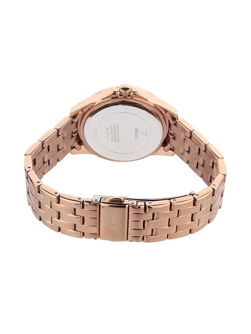 Guess Rose Gold Tone Crystal Dial Women's Watch W11069L1