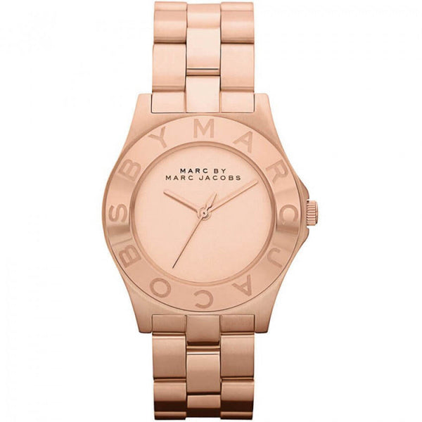 MARC BY MARC JACOBS Blade Rose Dial Rose Gold Ion-plated Ladies Watch MBM3127