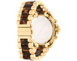Michael Kors Bradshaw Chronograph Chocolate Gold Watch MK5696